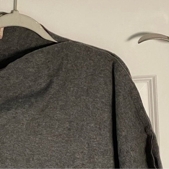 New! Red Envelope 100% cashmere Poncho dark gray nwot 47130 - Picture 4 of 16